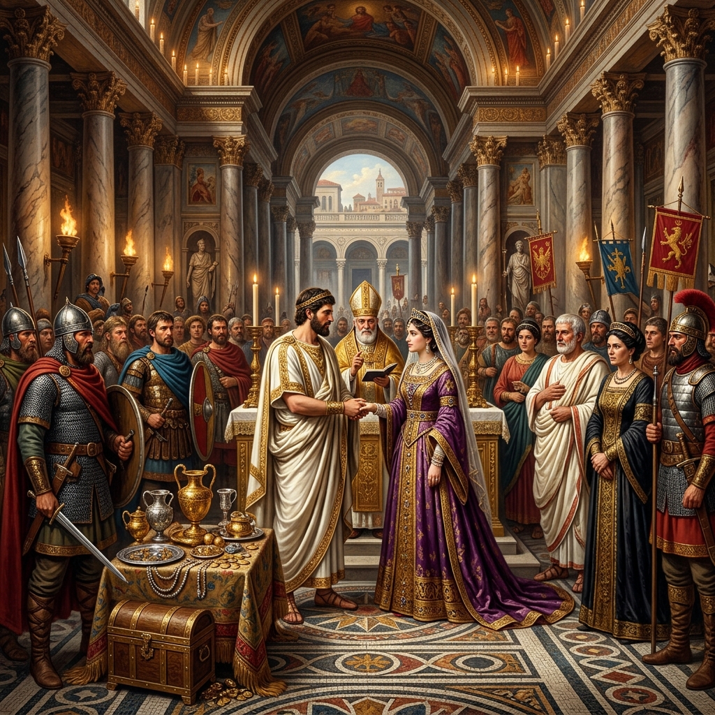 Athaulf and Galla Placidia Wedding