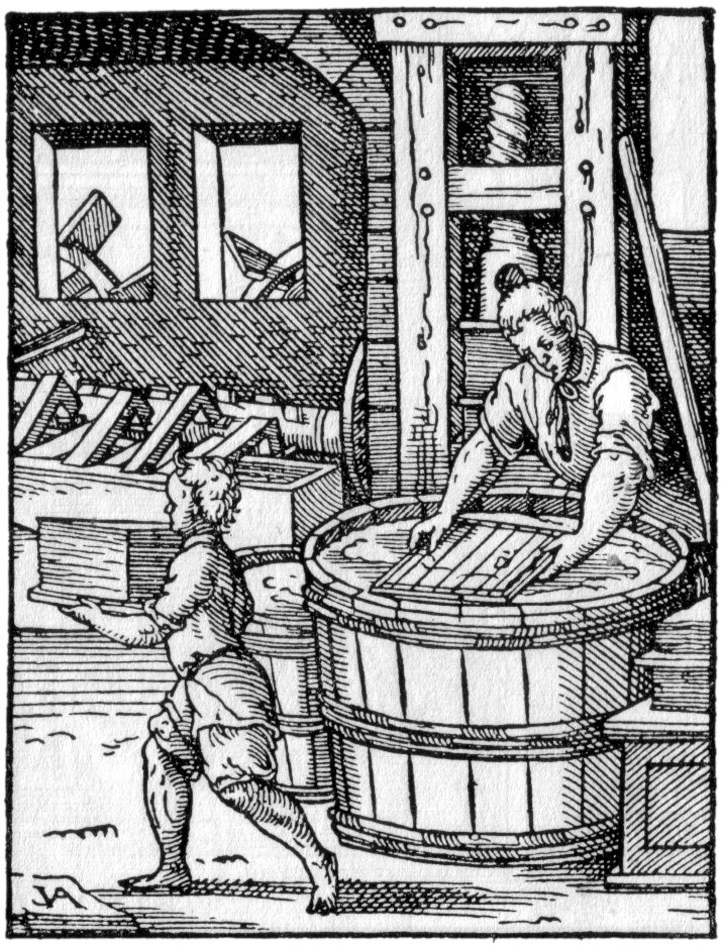 Jost Amman Papermaker